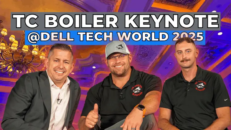 TC Boiler & Piping team members at Dell Tech World