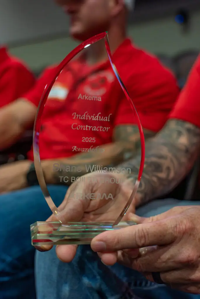 TC Boiler at Arkema Safety Day 2025 award of excellence