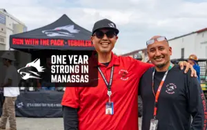 TC Boiler semiconductor team in Manassas Virginia celebrating one year on project