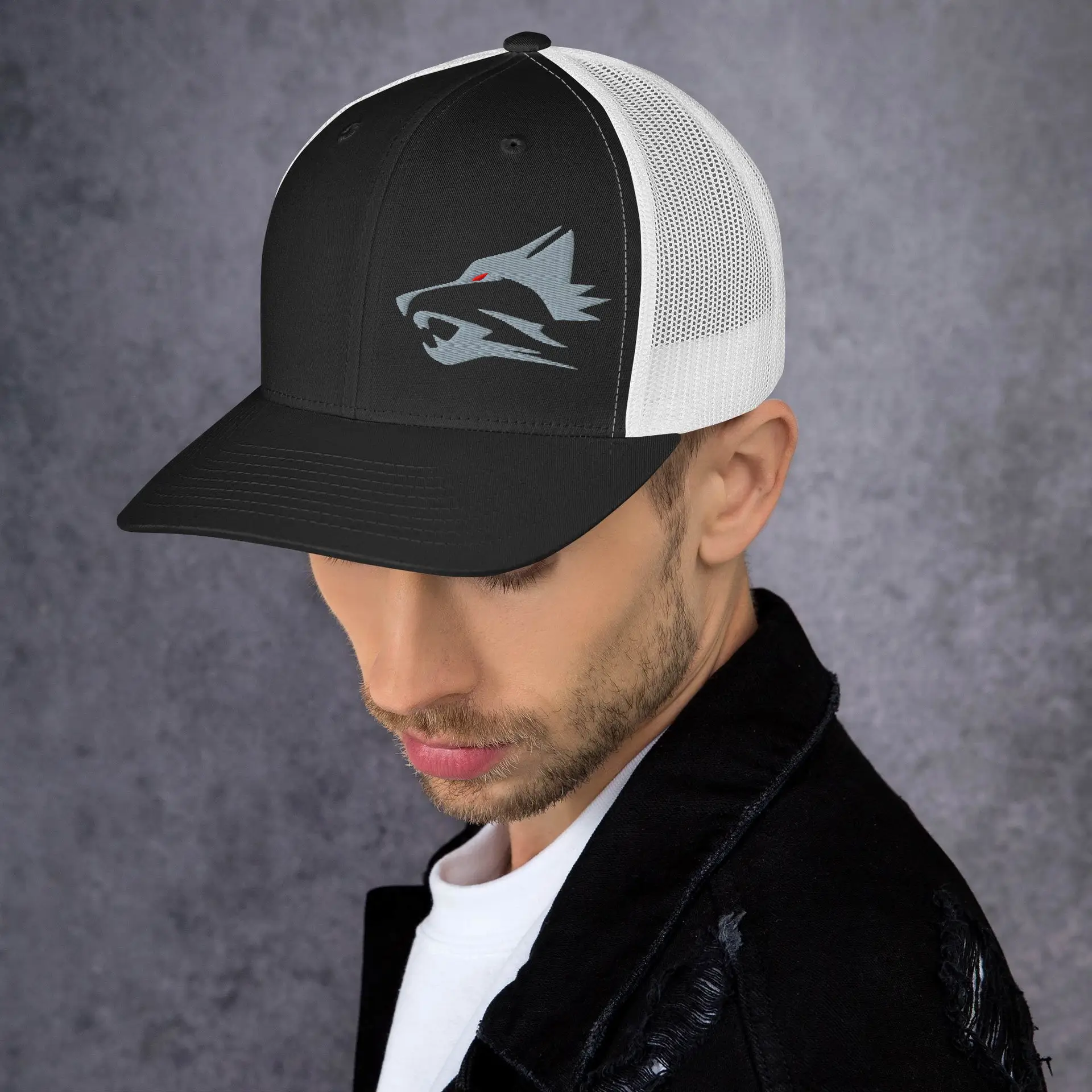 Wolfpack Retro Trucker Cap | Yupoong 6606 - Image 22