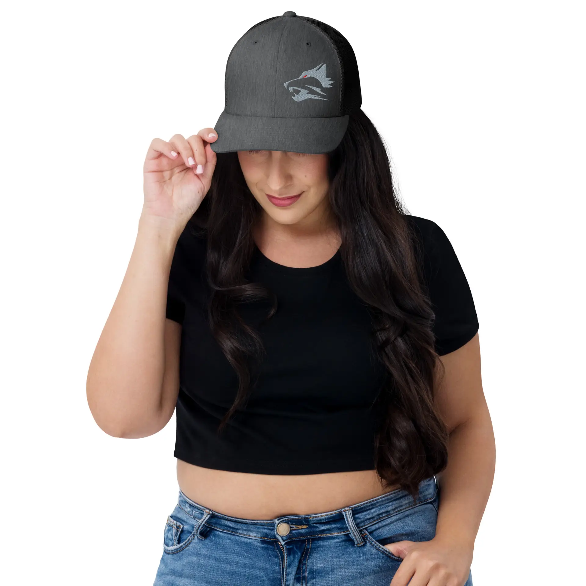 Wolfpack Retro Trucker Cap | Yupoong 6606 - Image 23