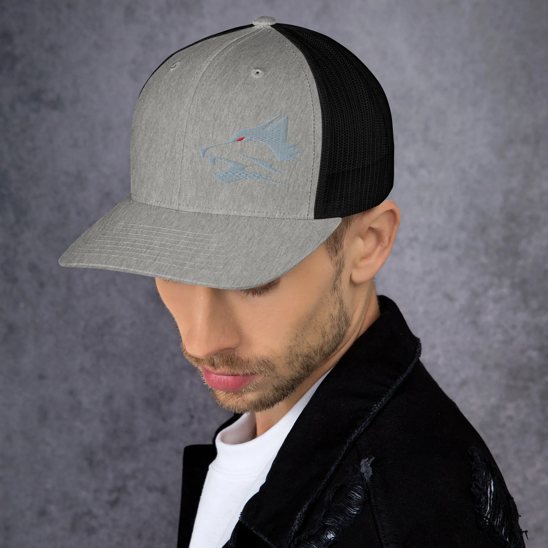 Wolfpack Retro Trucker Cap | Yupoong 6606 - Image 17