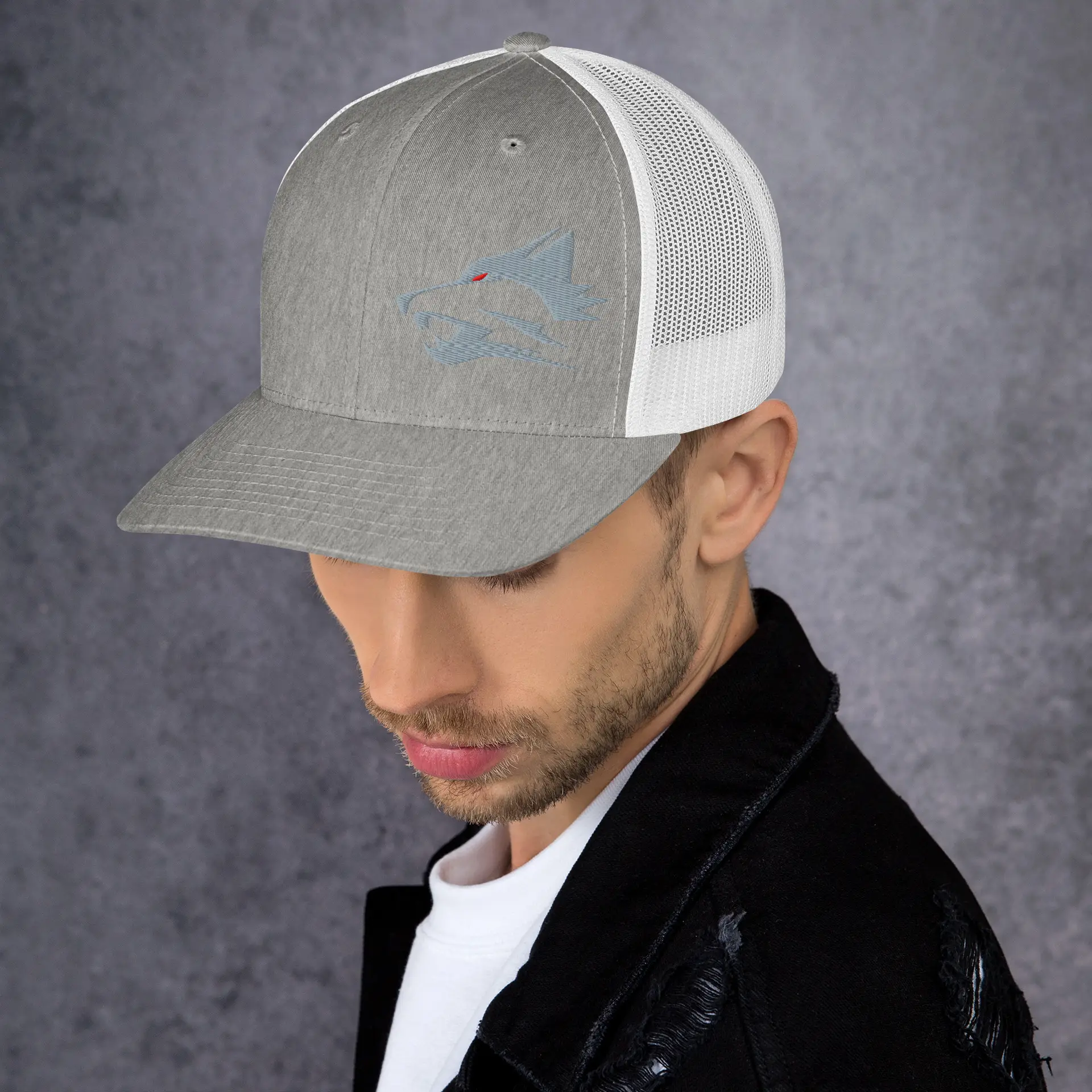 Wolfpack Retro Trucker Cap | Yupoong 6606 - Image 16