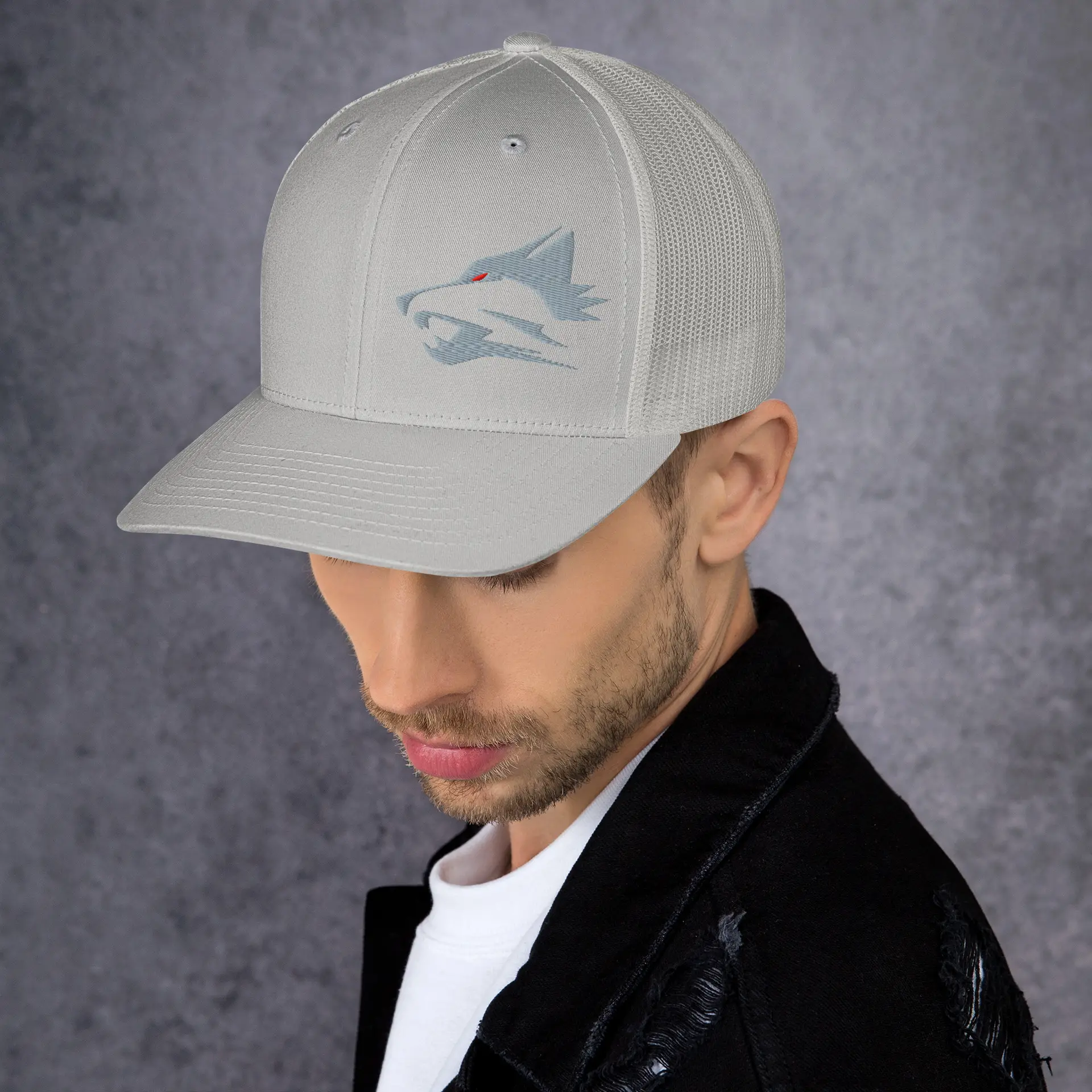 Wolfpack Retro Trucker Cap | Yupoong 6606 - Image 15