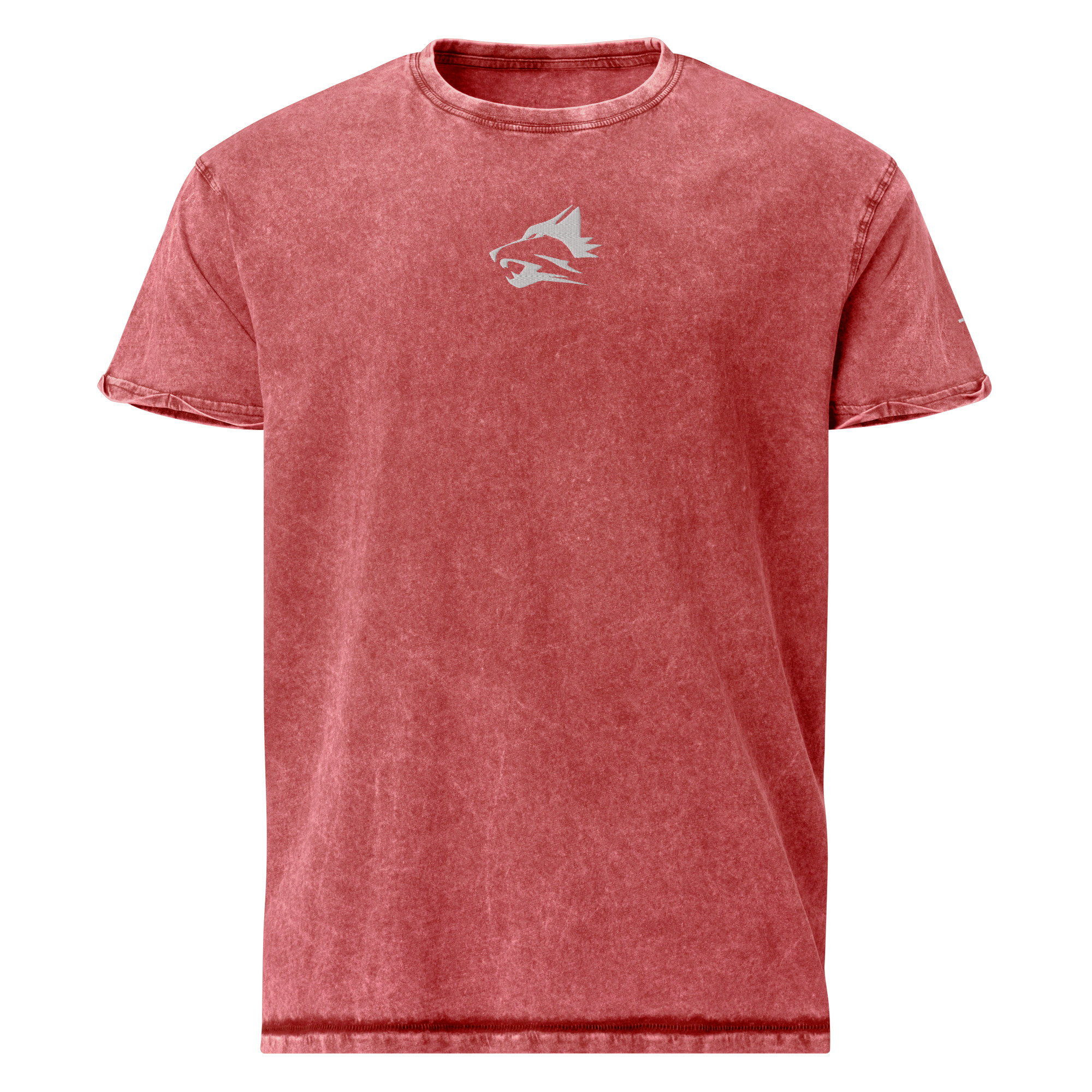 Wolfpack Women’s Acid-Wash T-Shirt - White Embroidery | Husky CA6689 - Image 3