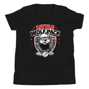 Little Wolf Pack Youth T-Shirt | Bella + Canvas 3001Y