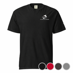 TCB Logo Men’s "Isaiah 6:8" Heavyweight T-Shirt | Comfort Colors 1717