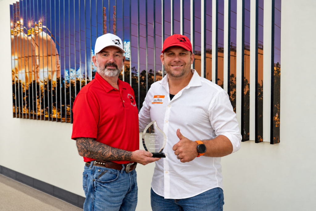 TC Boiler team member at Arkema Contractor Safety Day