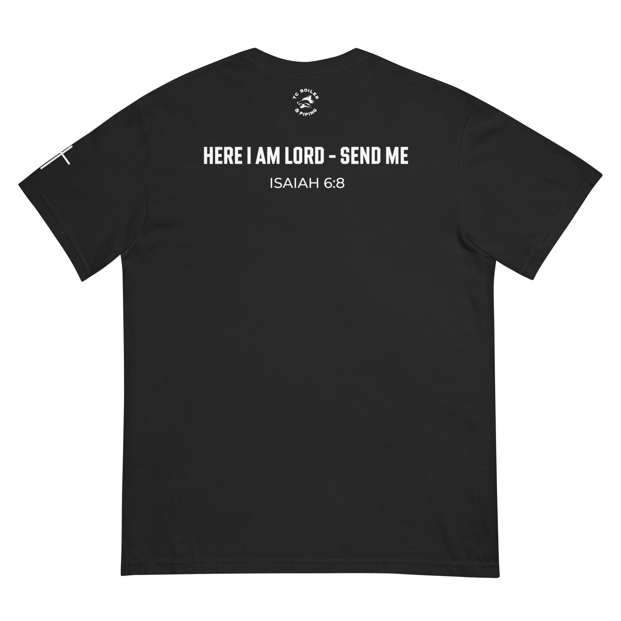 TCB Logo Women’s "Isaiah 6:8" Heavyweight T-Shirt | Comfort Colors 1717 - Image 11