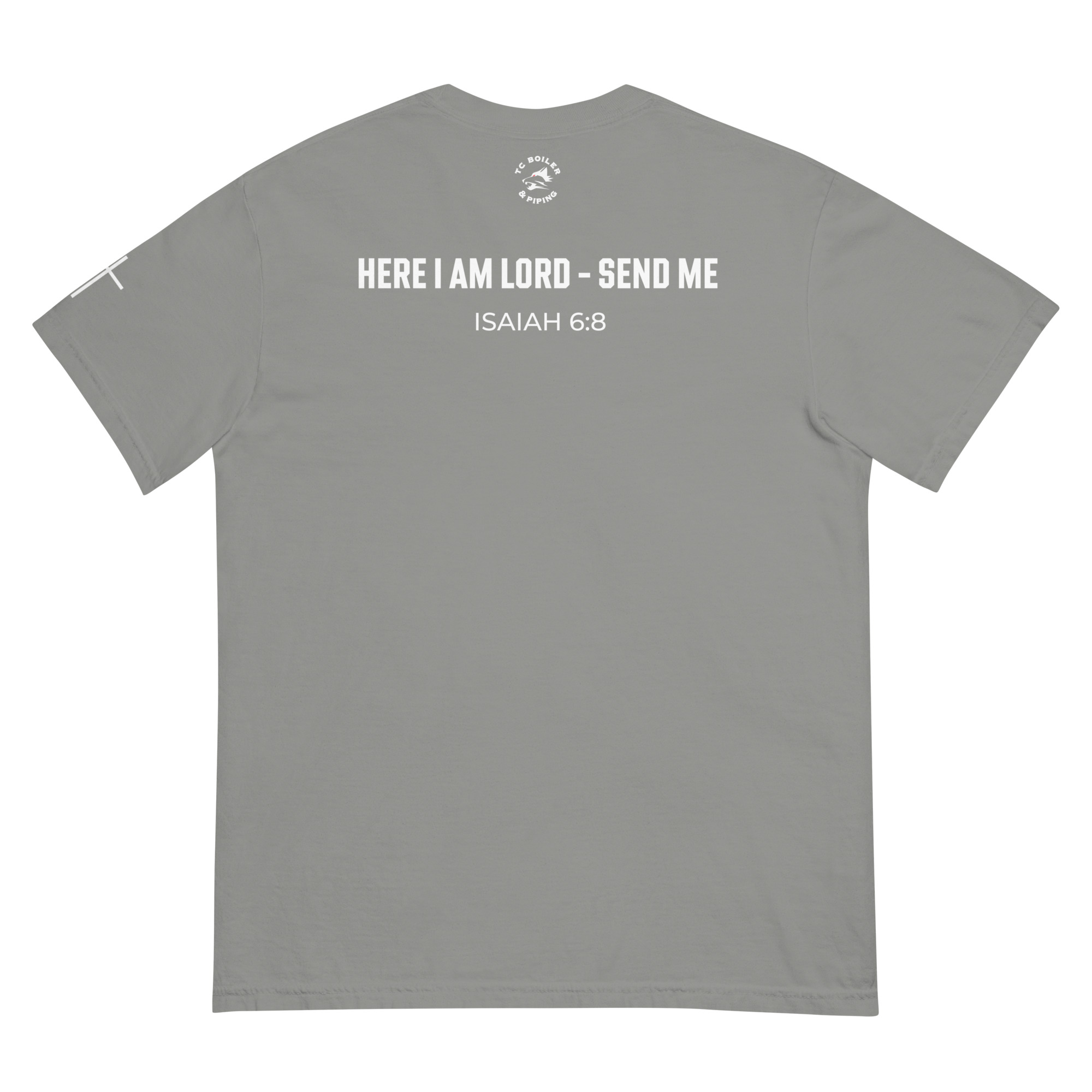 TCB Logo Women’s "Isaiah 6:8" Heavyweight T-Shirt | Comfort Colors 1717 - Image 17