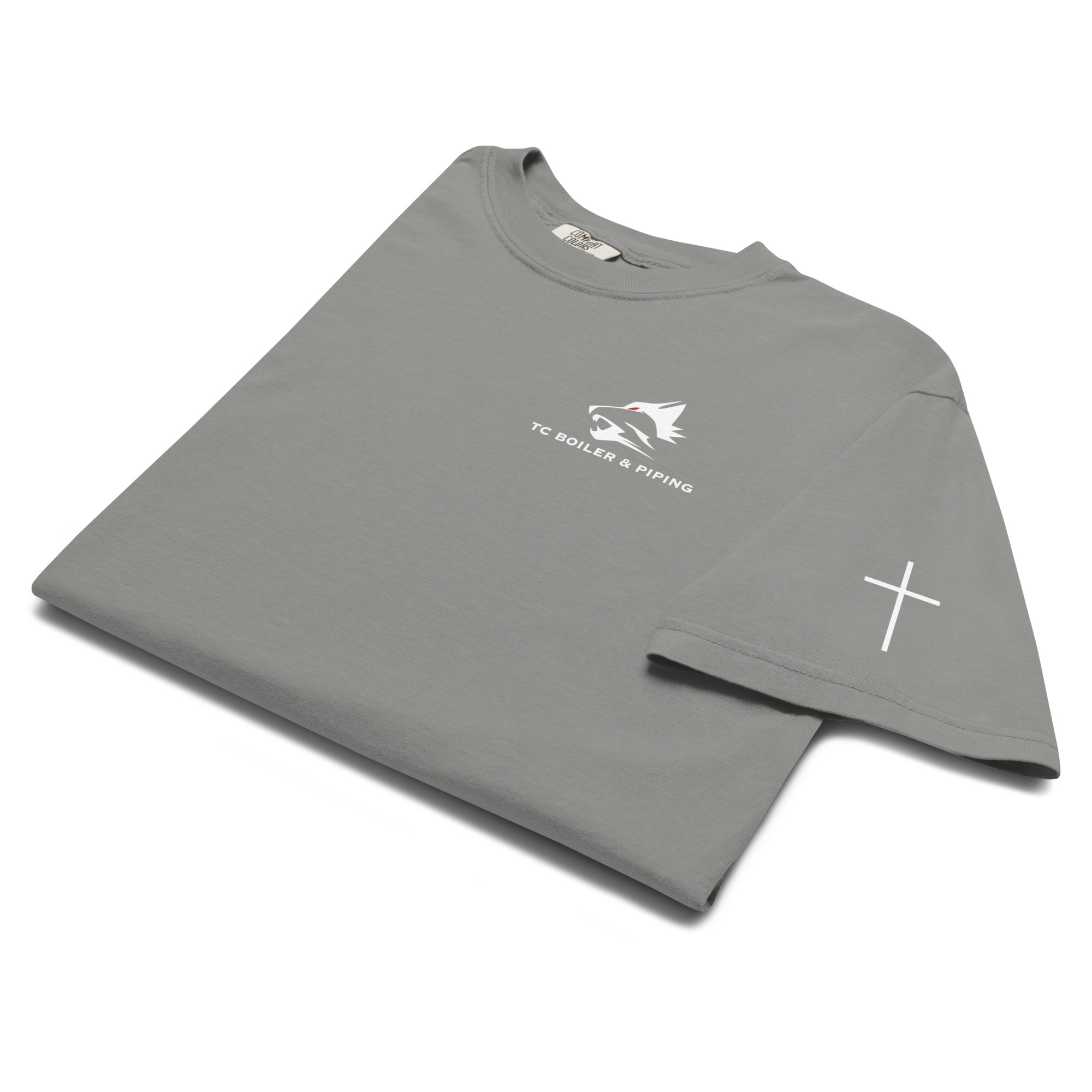 TCB Logo Women’s "Isaiah 6:8" Heavyweight T-Shirt | Comfort Colors 1717 - Image 5