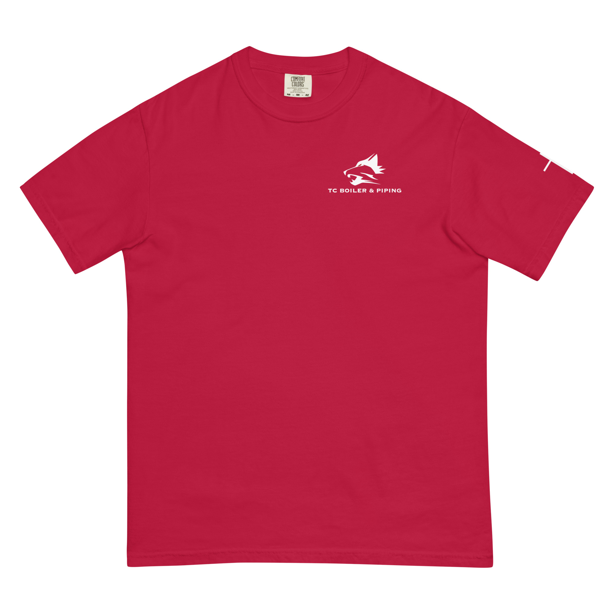 TCB Logo Women’s "Isaiah 6:8" Heavyweight T-Shirt | Comfort Colors 1717 - Image 12